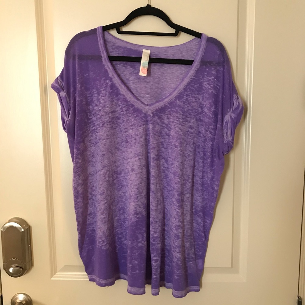 Free People Beach Flowy Oversized T